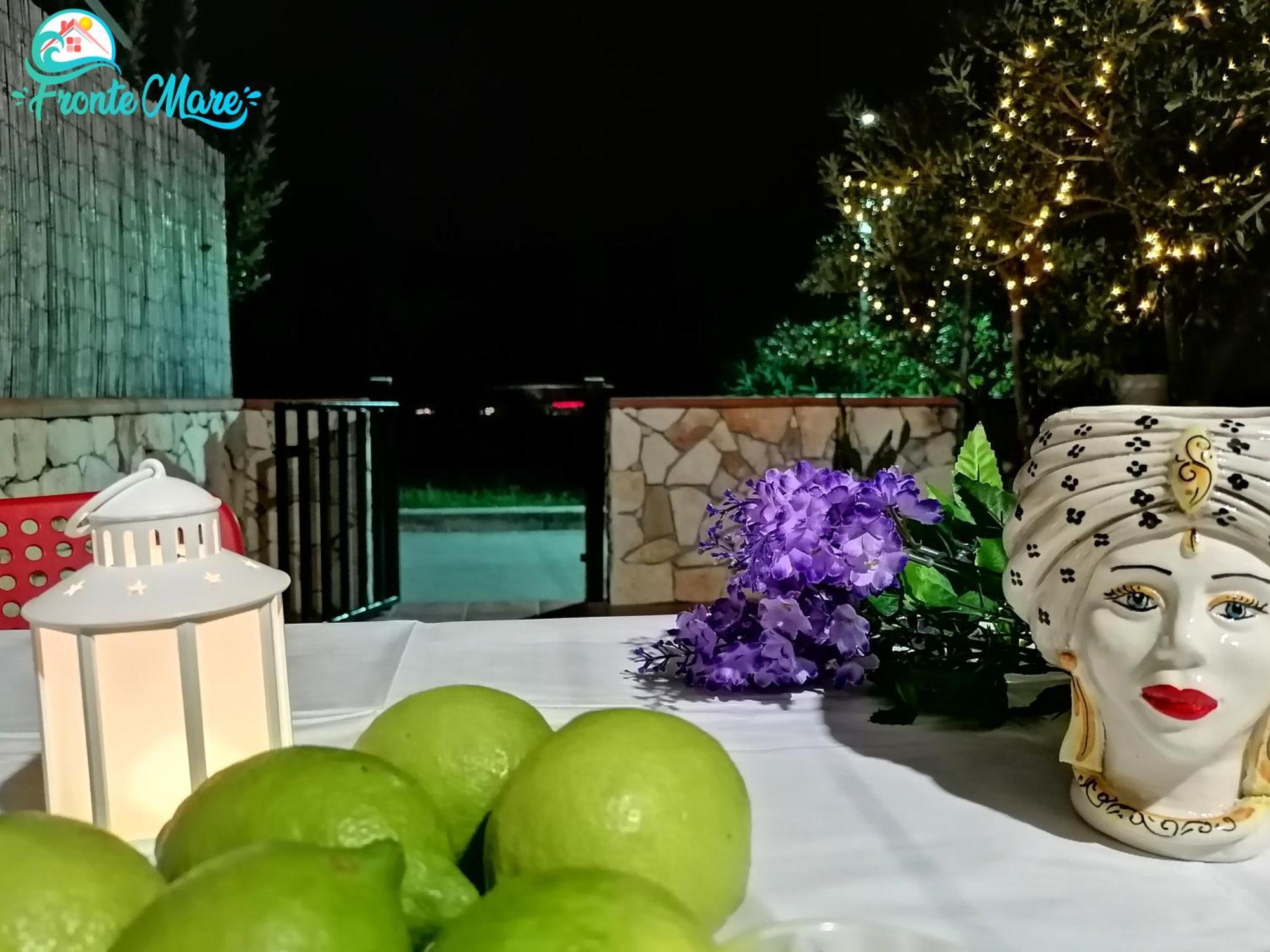 Casa Fronte Mare Villa Santa Teresa di Riva Kültér fotó