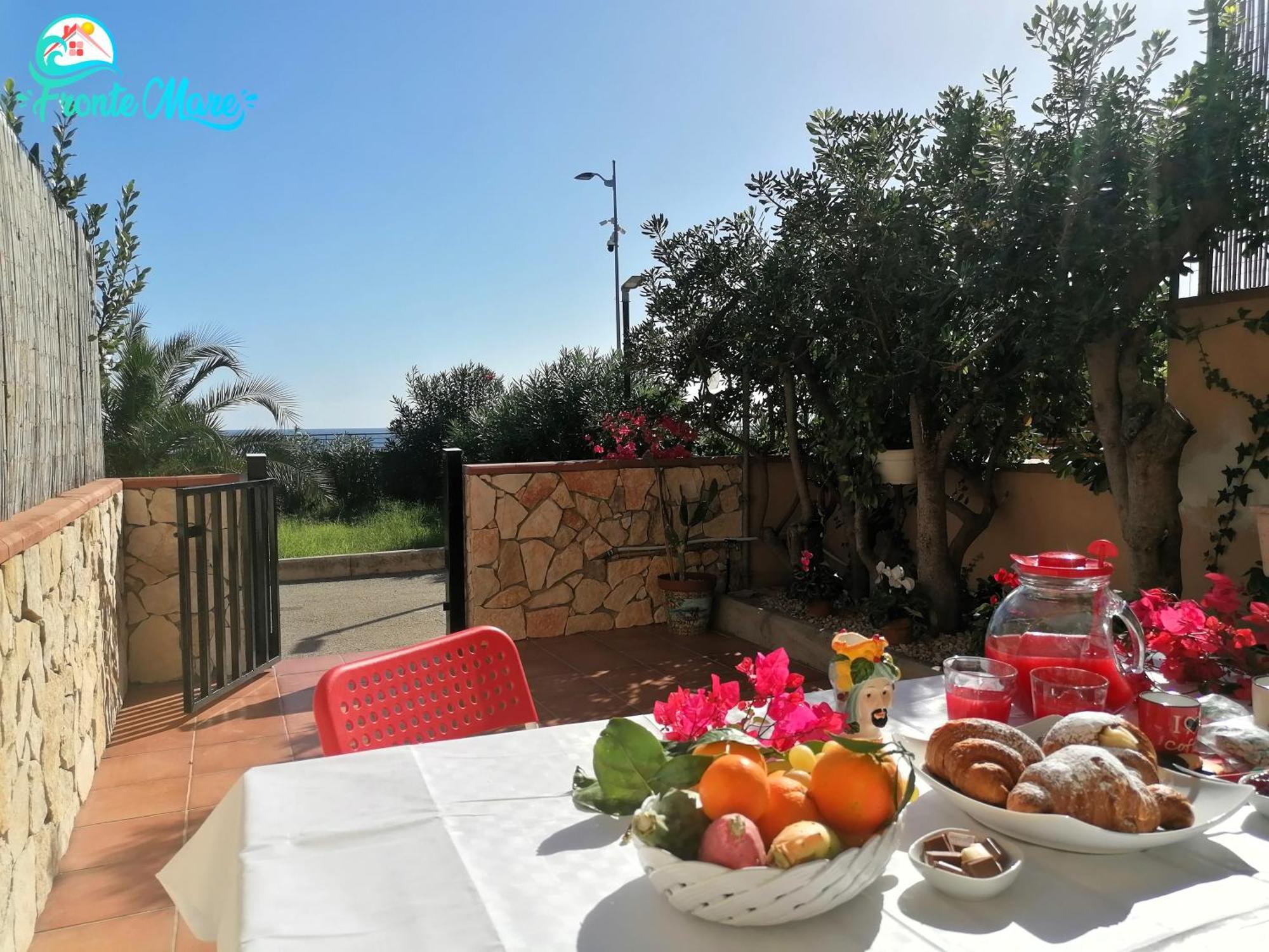 Casa Fronte Mare Villa Santa Teresa di Riva Kültér fotó